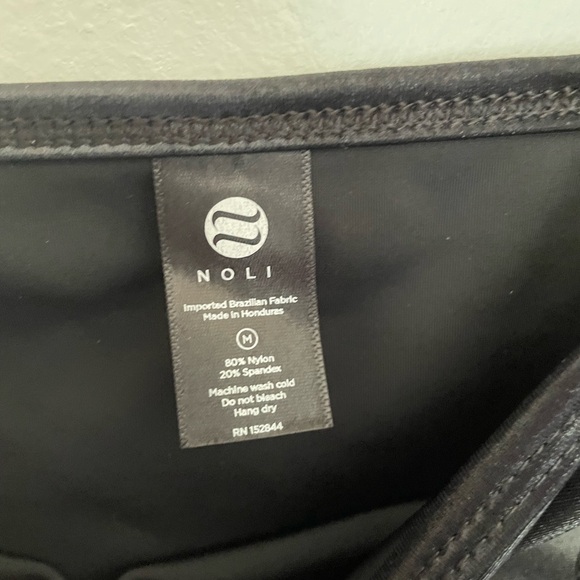 NOLI liquid dress in black - Picture 4 of 7